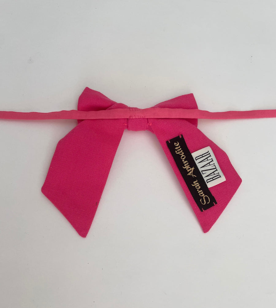pink bow accessory