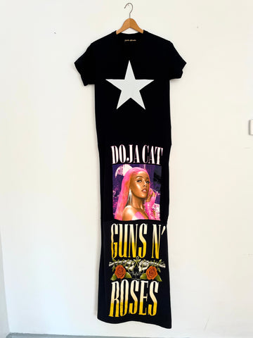 ROCKSTAR T-shirt dress