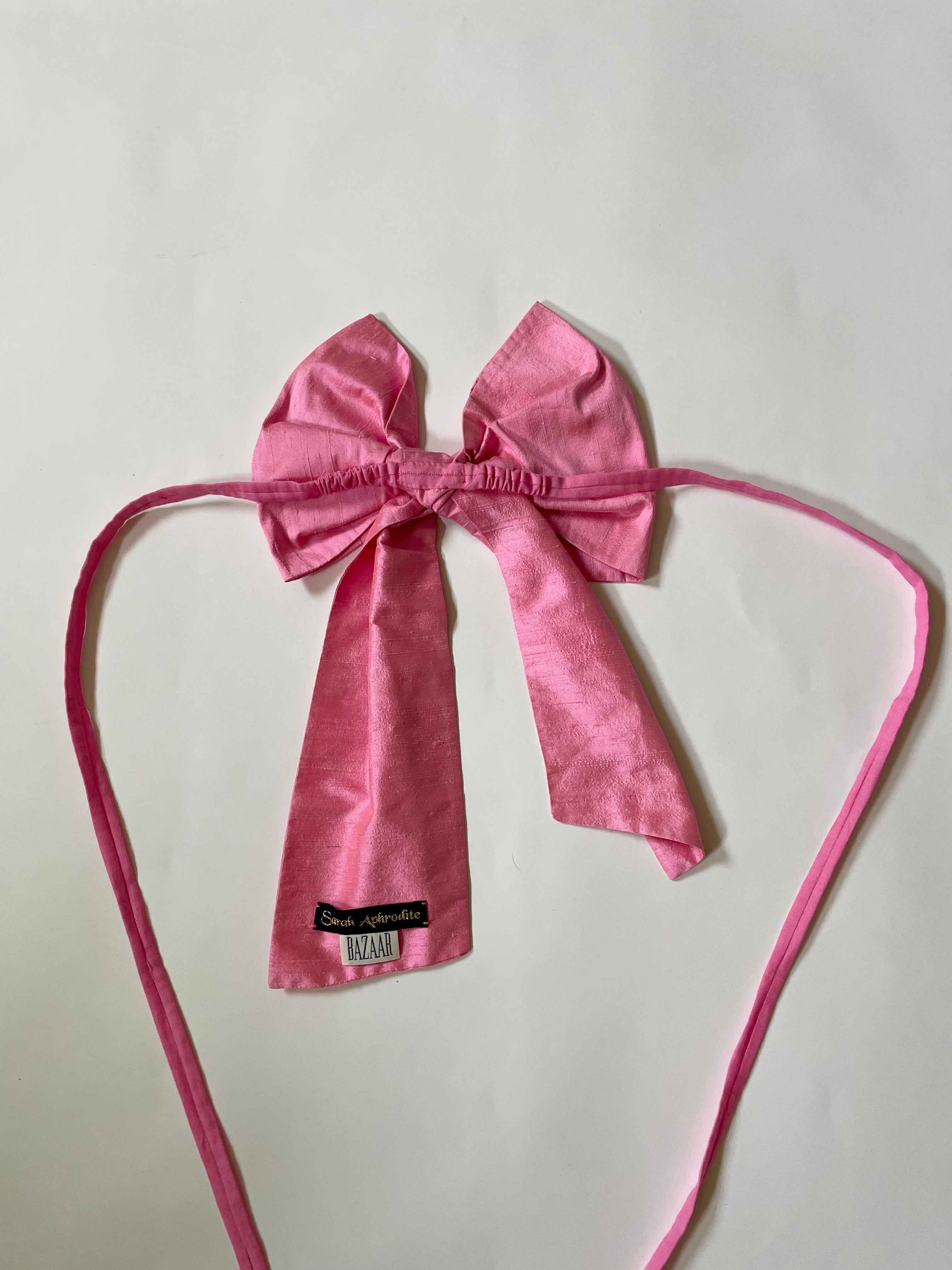 sculptor Bow pink ロンT ピンク